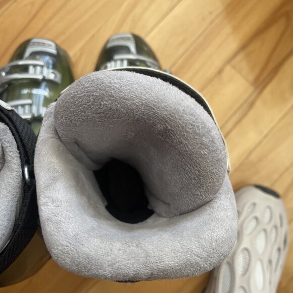 Lange Delight Exclusive Super 100 Women Ski Boots ClimbMatic Green 22/23.5 280mm - Picture 13 of 16